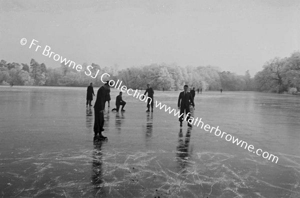 GREAT FROST RACES ON THE LAKE  FR SHEIL DEMONSTRATES